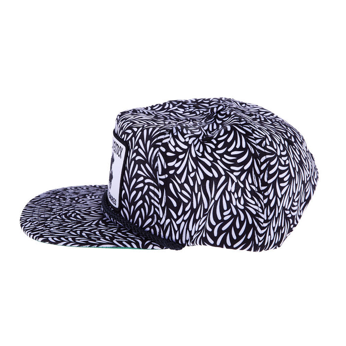 Cactus Alley Hat Co Livestock Black/White Cap