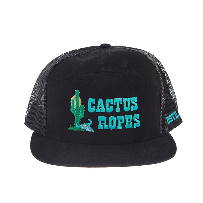 Cactus Gear Black OG Logo Mesh Back Cap