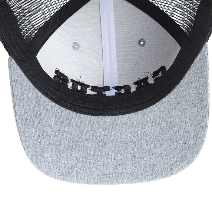 Cactus Gear Heather Grey and Black 3D Logo Mesh Back Cap