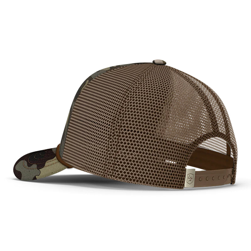 Lone Star Ropes Canyon Camo Script Logo Cap