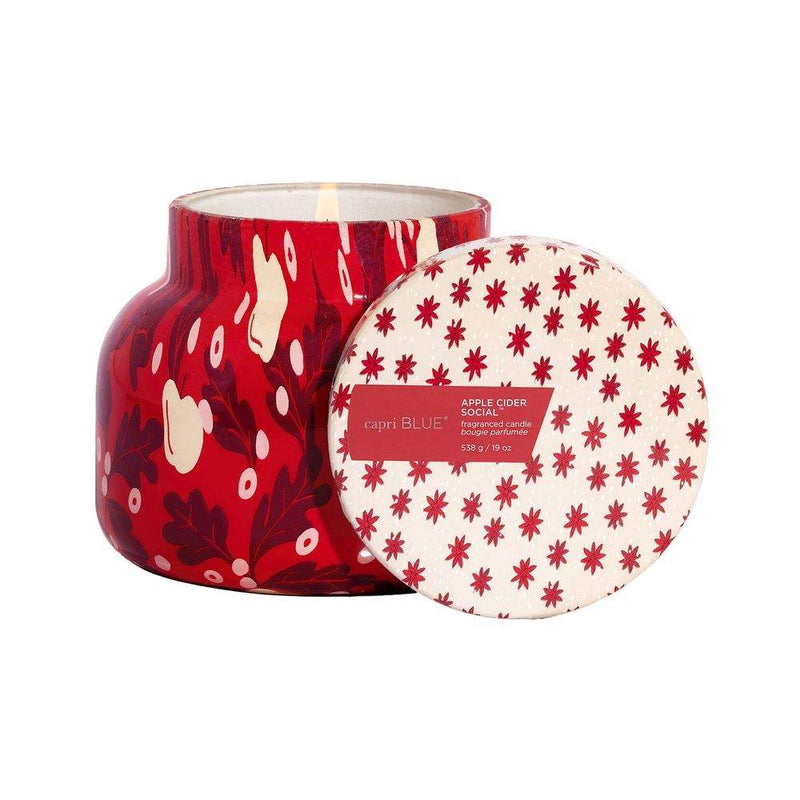 Capri Blue Pattern Play Apple Cider Social 19oz Candle
