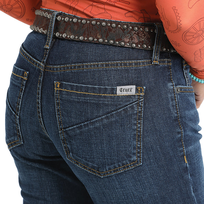 Cruel Denim Women's Hannah Dark Wash Bootcut Jeans