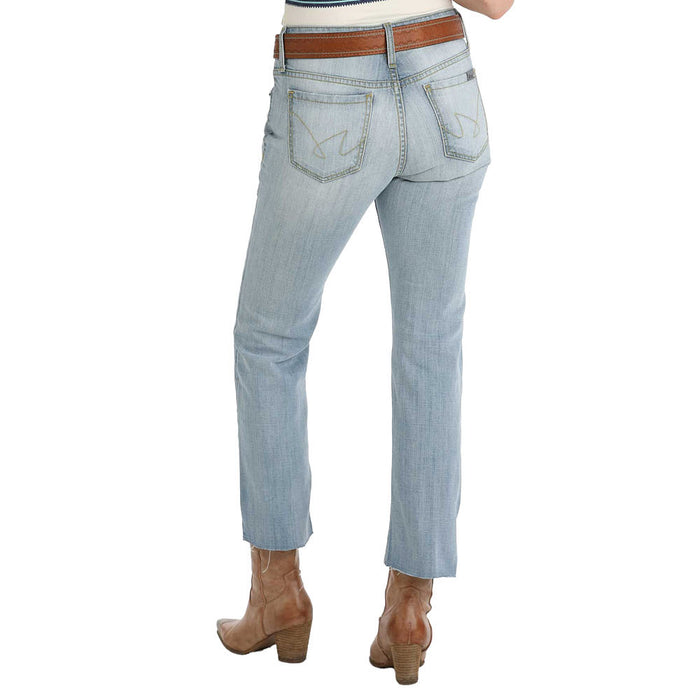 Cruel Denim Womens Hannah Light Wash Crop Jeans