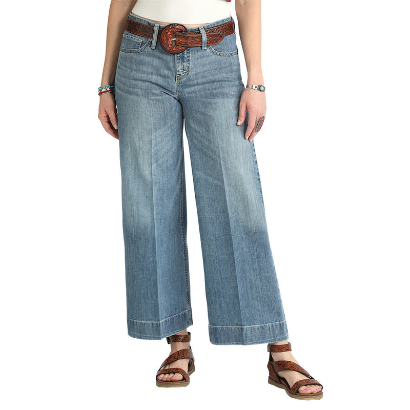 Cruel Denim Women's Hannah Moderate Rise Cropped Jeans