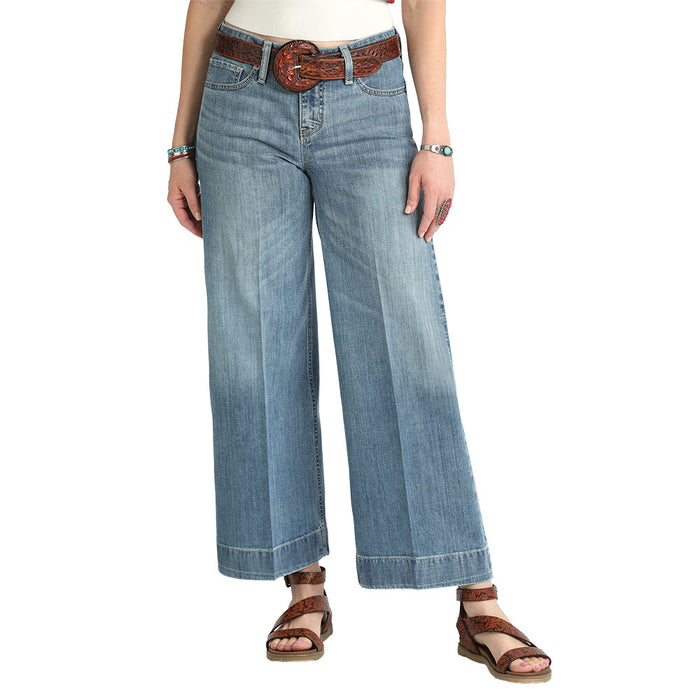 Cruel Denim Women's Hannah Moderate Rise Cropped Jeans