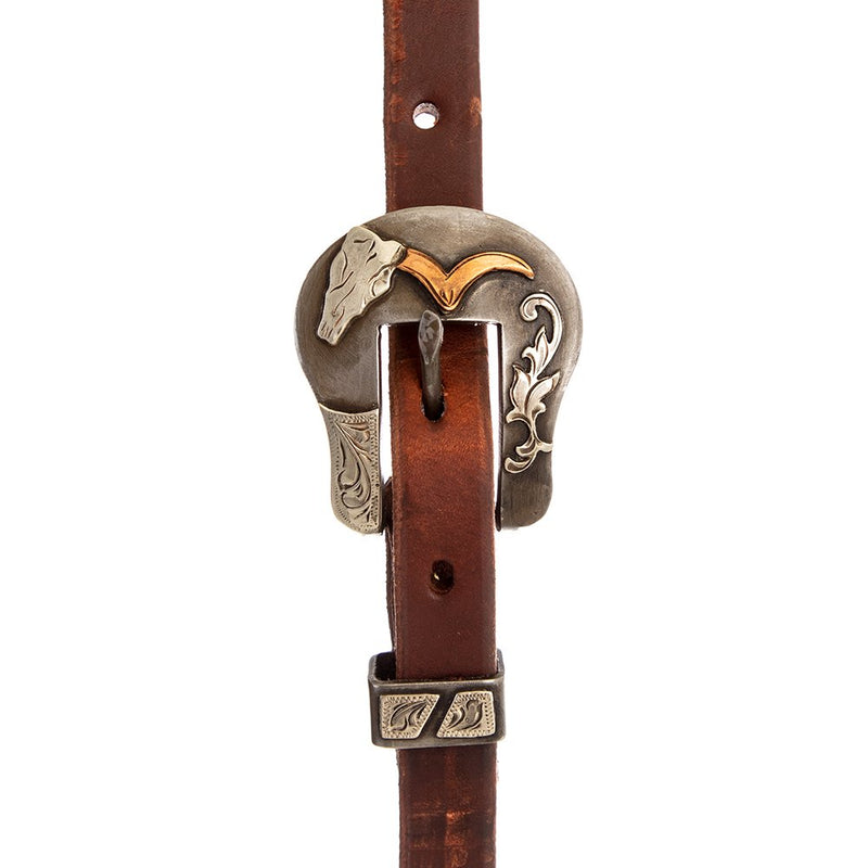 Cowperson Tack Steer Buckle Single Ear Headstall