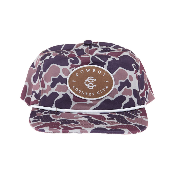 Cowboy Country Club Llc Camo Print Cap
