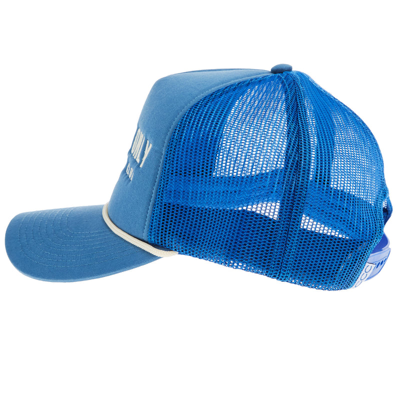 Cowboy Country Club Llc Blue Cowboy Trucker Cap