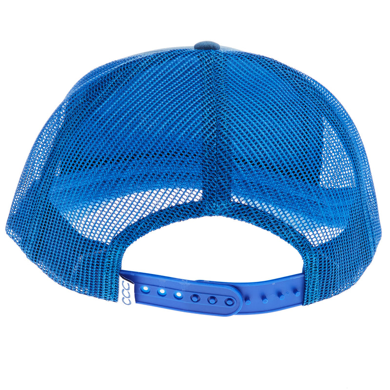 Cowboy Country Club Llc Blue Cowboy Trucker Cap