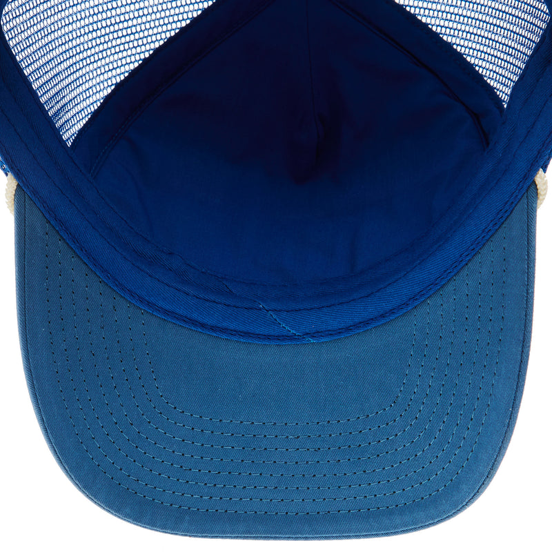 Cowboy Country Club Llc Blue Cowboy Trucker Cap