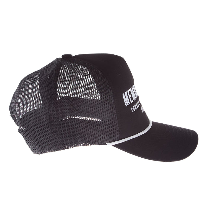 Cowboy Country Club Llc Black Cowboy Trucker Cap
