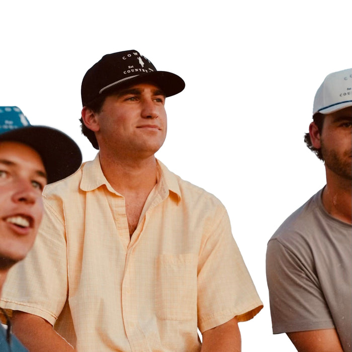 Cowboy Country Club Llc Black Horse Rope Cap