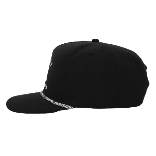 Cowboy Country Club Llc Black Horse Rope Cap