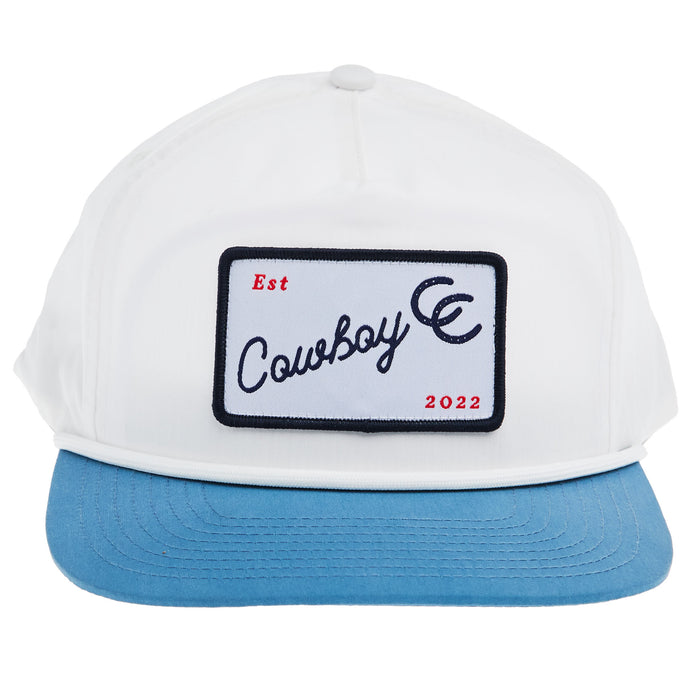 Cowboy Country Club Llc White Patch Unstructured Cap