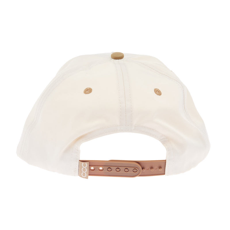 Cowboy Country Club Llc Two Tone Brown Patch Cap