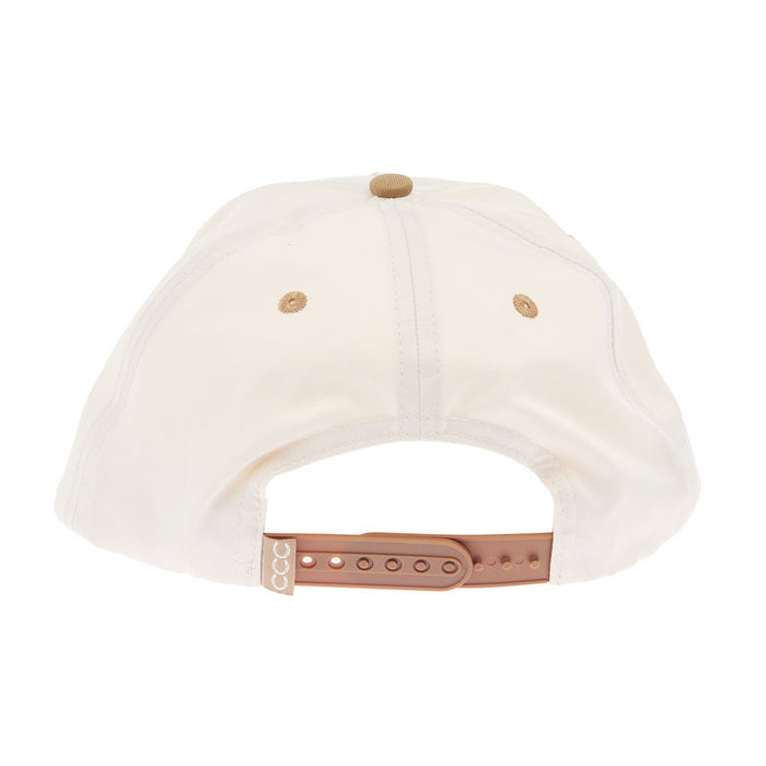 Cowboy Country Club Llc Two Tone Brown Patch Cap