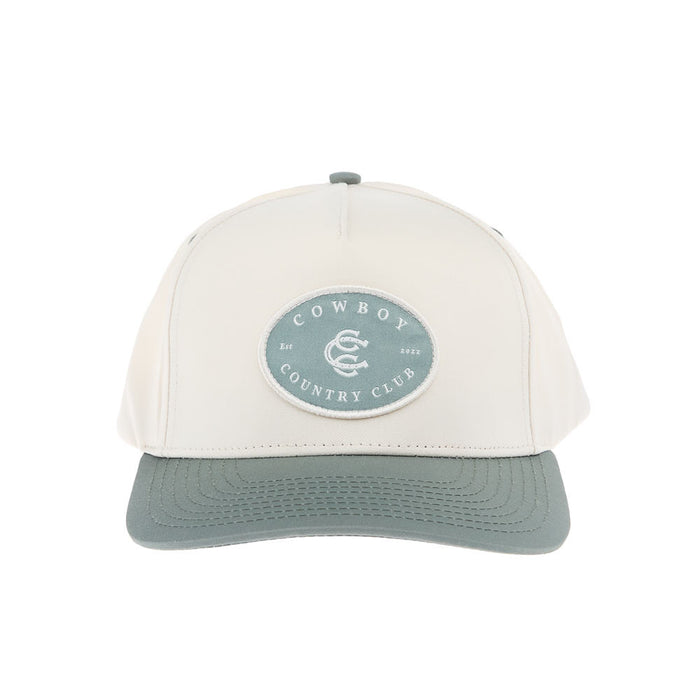 Cowboy Country Club Llc Two Tone Green Patch Cap