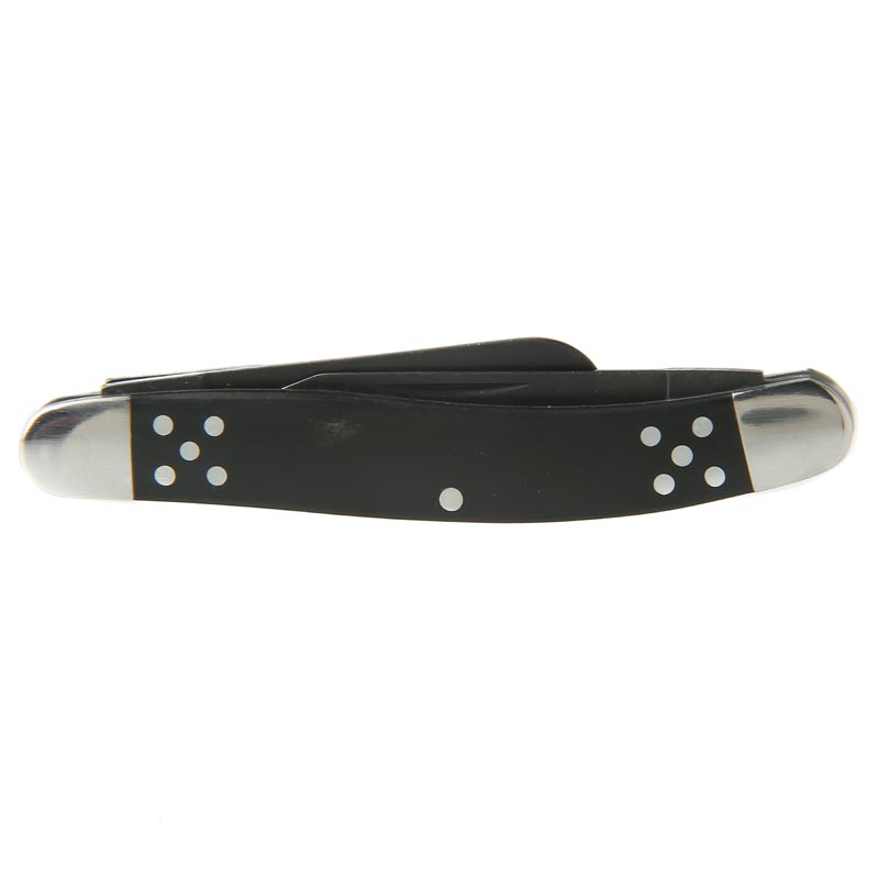 Cattlemans Cutlery Black Stockman Knife