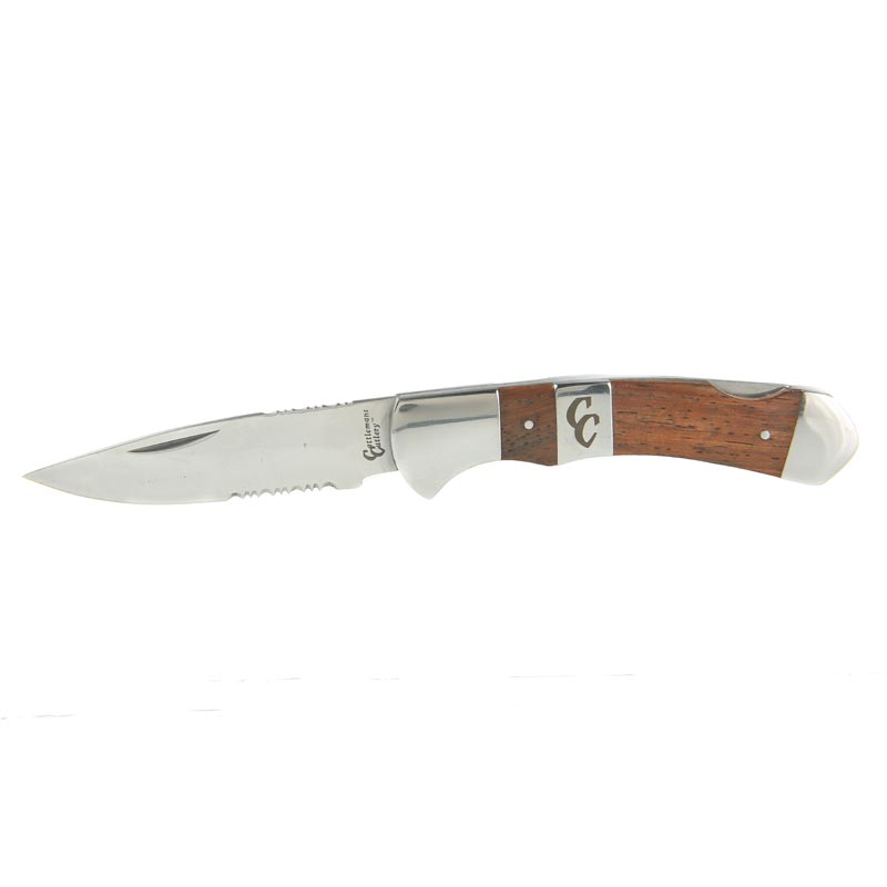 Cattlemans Cutlery Stockyard Lock Back Rosewood Knife