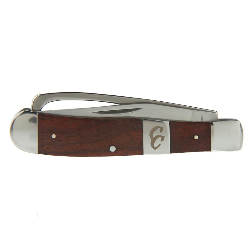 Cattlemans Cutlery Rosewood Farriers Trapper Knife