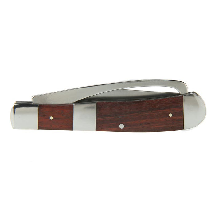 Cattlemans Cutlery Rosewood Farriers Trapper Knife