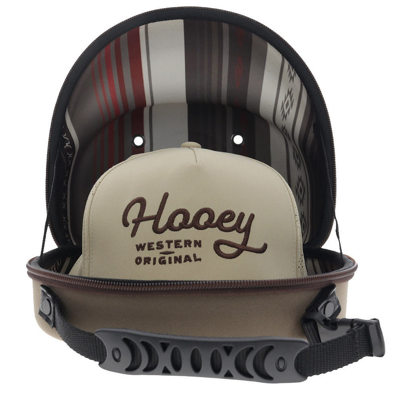 Hooey Brown Cap Carrier