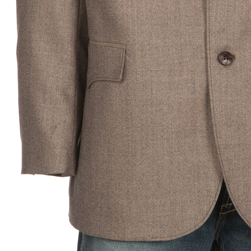Cripple Creek Men's Circle S Brown Plano Sport Coat