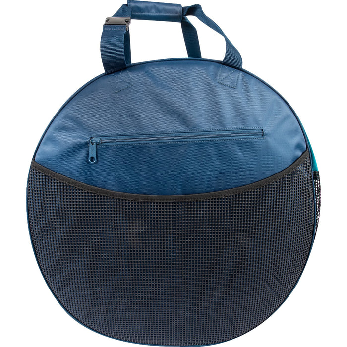 Classic Navy and Aqua Deluxe Rope Bag