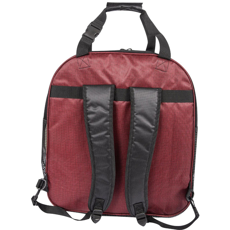Classic Black and Ruby Basket Super Deluxe Rope Bag