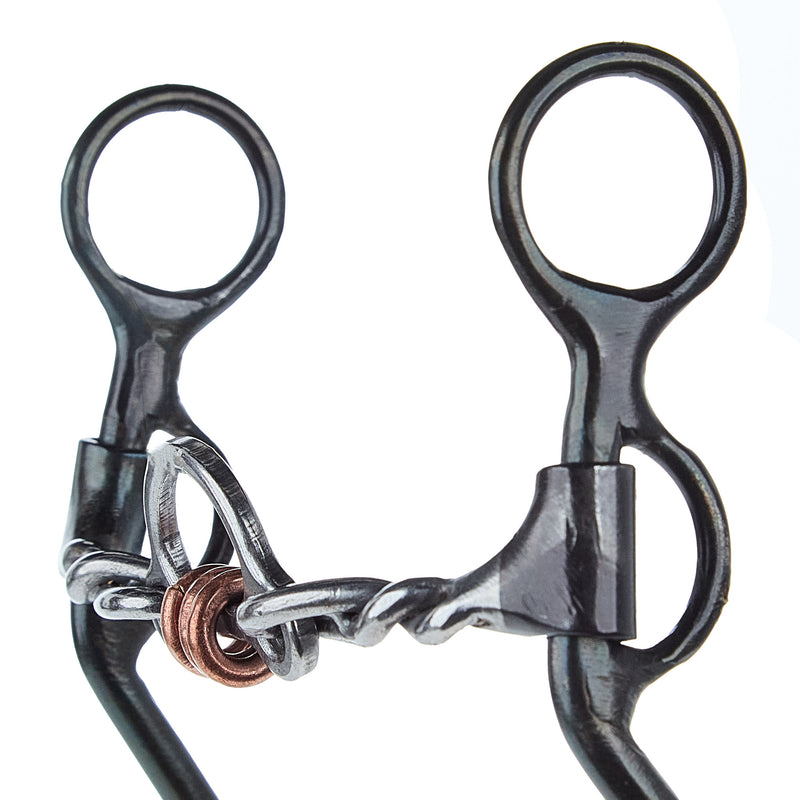 Dutton Bits Twisted Wire Floating Copper Roller Port Shank Bit