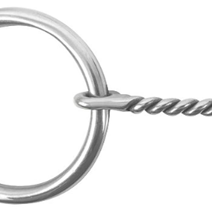 Classic O Ring Twisted Wire Snaffle Bit