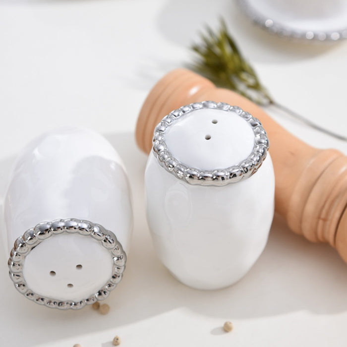 Pampa Bay Salerno Porcelain Salt & Pepper Shakers