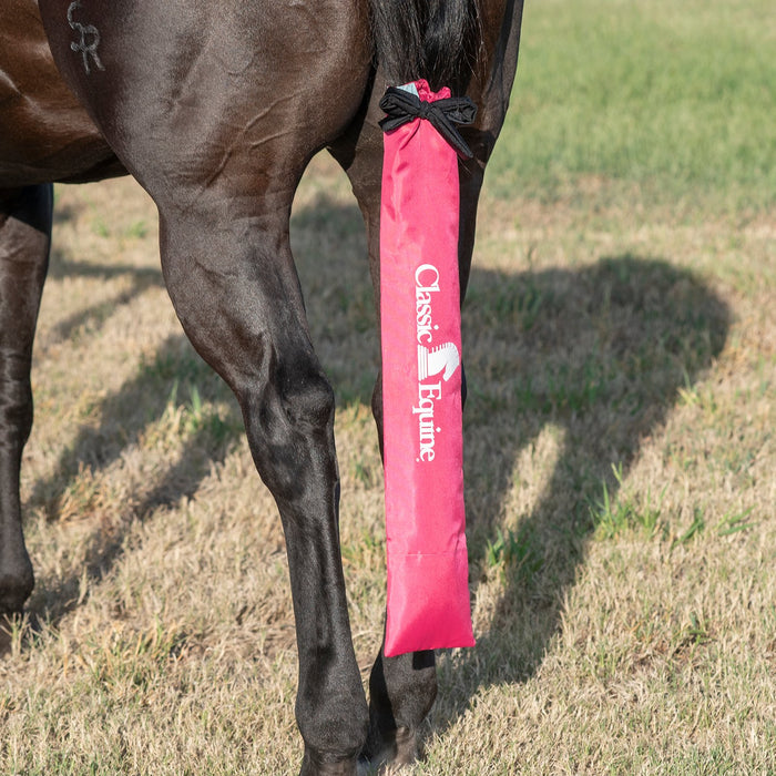 Classic Equine Hot Pink Slick Tail Bag