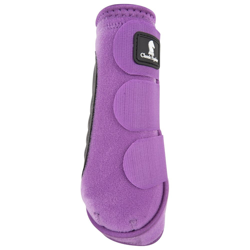 Classic Violet Fit Front Splint Boots