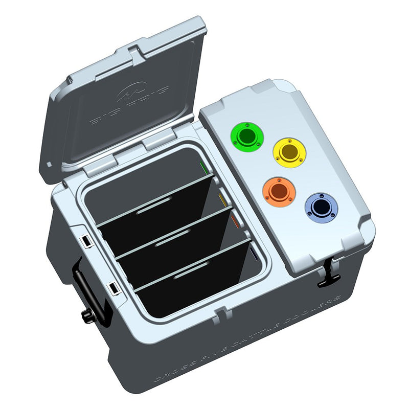 Cross Five Cattle Coolers 4 Holster Chute Side Cooler