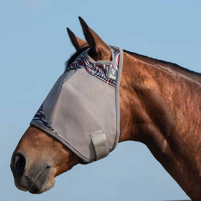 Cashel Company Crusader Patterned Fly Mask No Ears