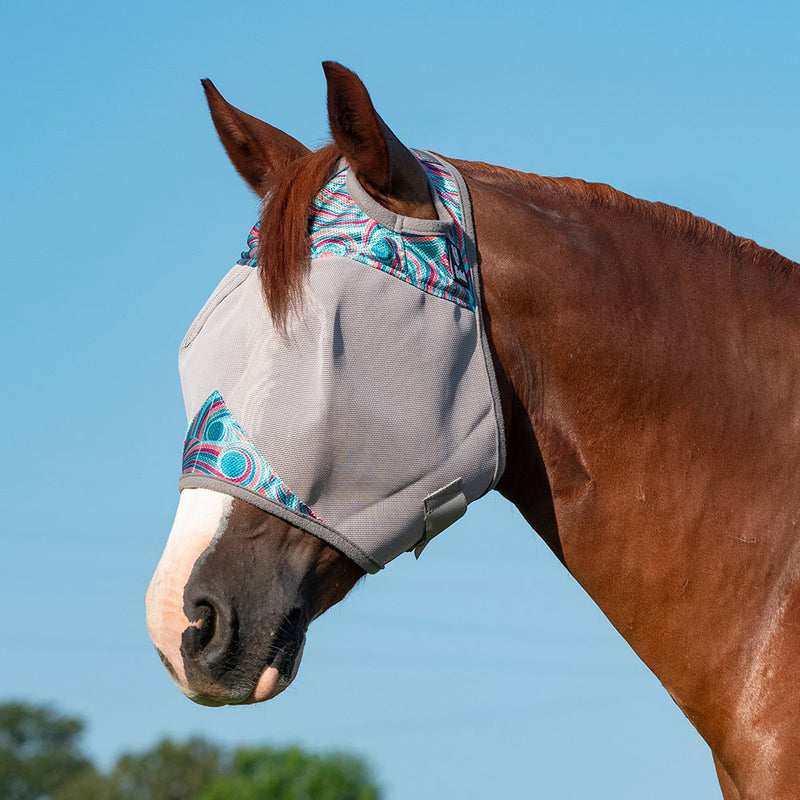 Cashel Patterned Crusader Horse Fly Mask