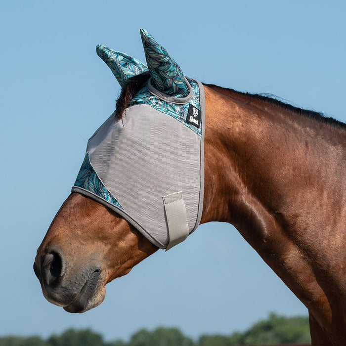 Cashel Company Crusader Patterned Fly Mask With Ears