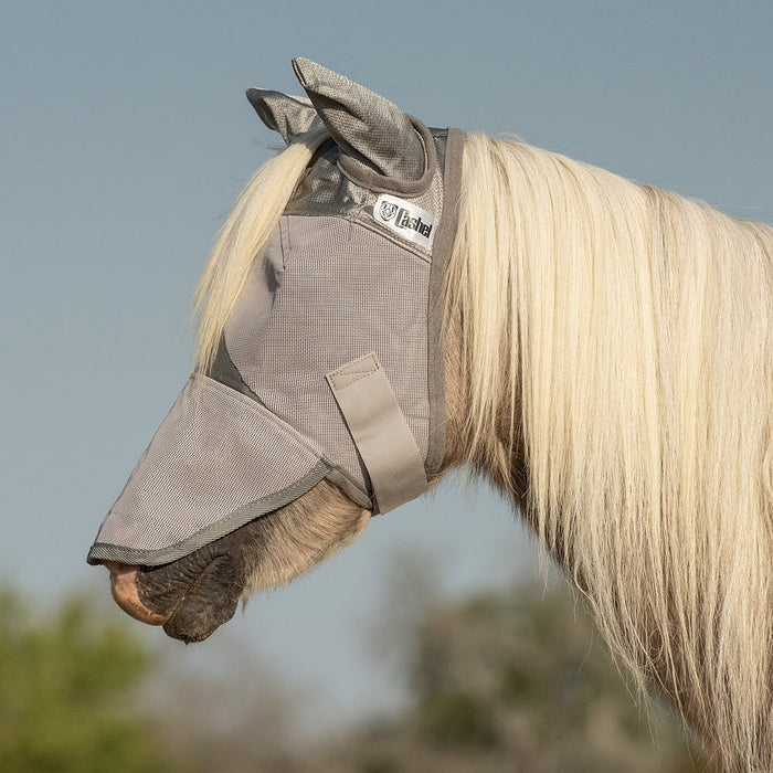 Cashel Company Weanling Crusader Long Nose with Ears Fly Mask