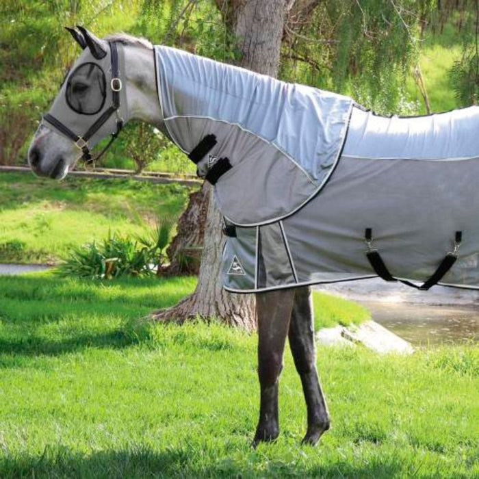 Professionals Choice Comfort Fit Fly Neck Cover for Horses