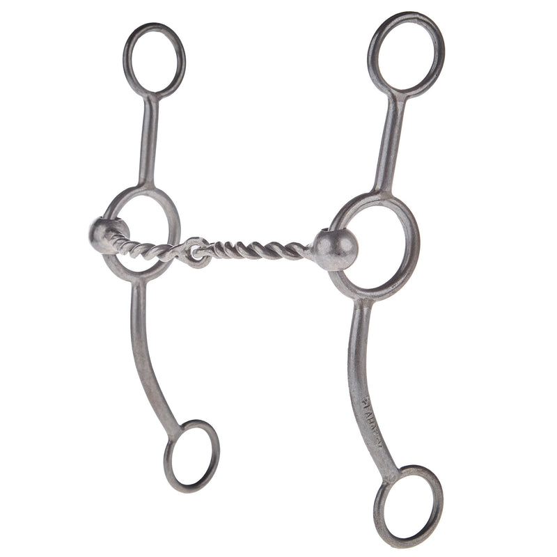 Flaharty Bits & Spurs Twisted Wire Circle Gag Bit