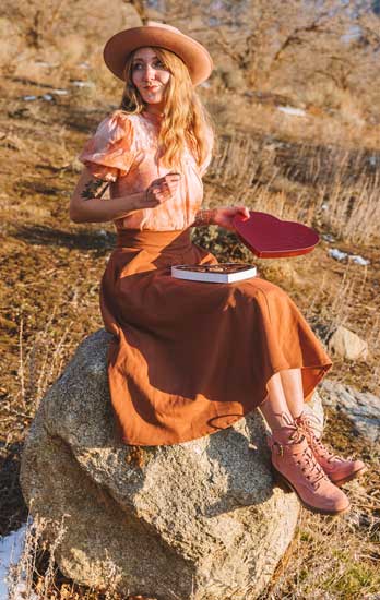 Blu Pepper Country Grace Joyful Day Top
