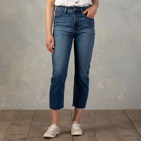 Dear John Denim Inc Country Grace High Rise Straight Leg Jeans