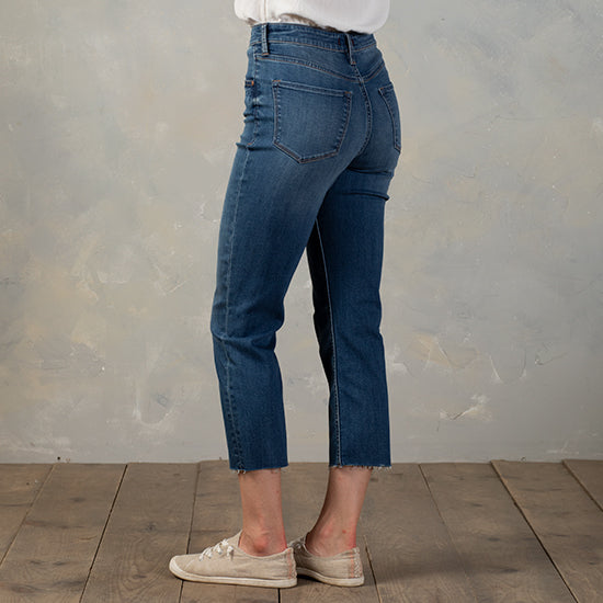 Dear John Denim Inc Country Grace High Rise Straight Leg Jeans