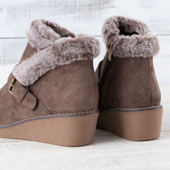 Corkys Footwear Country Grace Chocolate Bootie