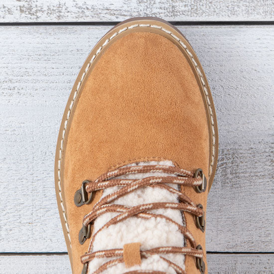 Corkys Footwear Womens Squad Cognac Lace up
