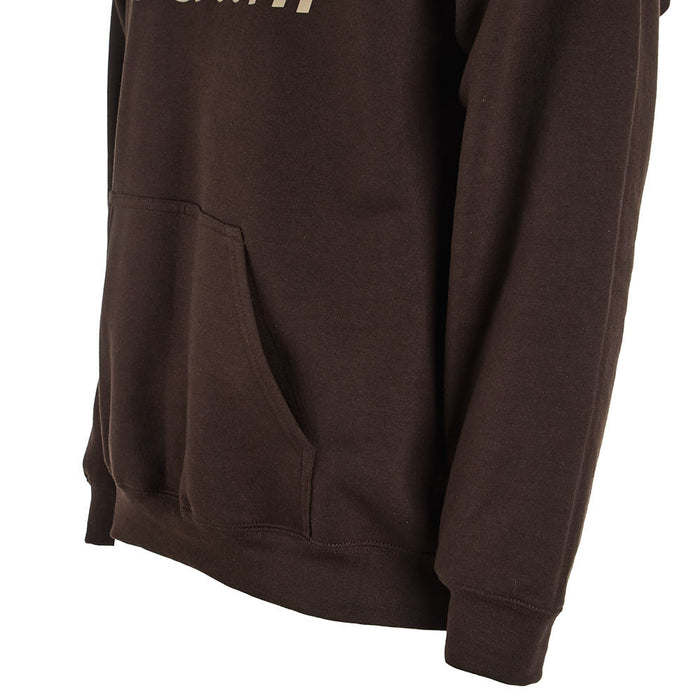 Cactus Alley Hat Co Mens Just Shoot It Chocolate Hoodie