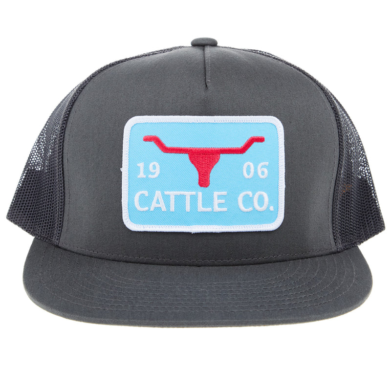 Whiskey Bent Hat Co Mens Charcoal Chisholm Cap