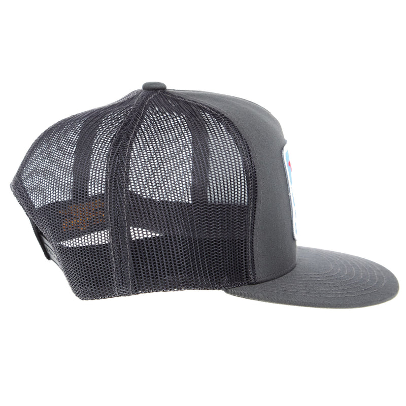Whiskey Bent Hat Co Mens Charcoal Chisholm Cap
