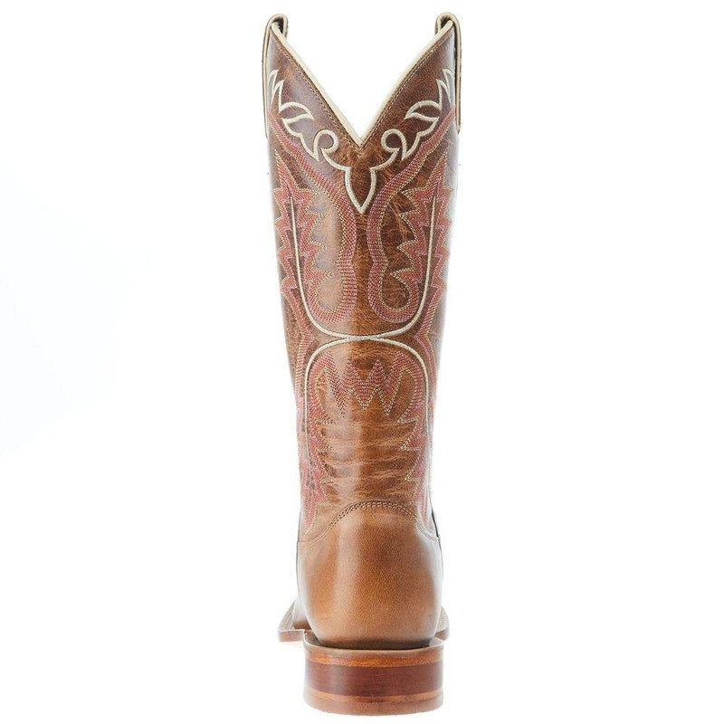 Justin Boots Women`s Stella Tan 13 In Tan Top Cowgirl Boot